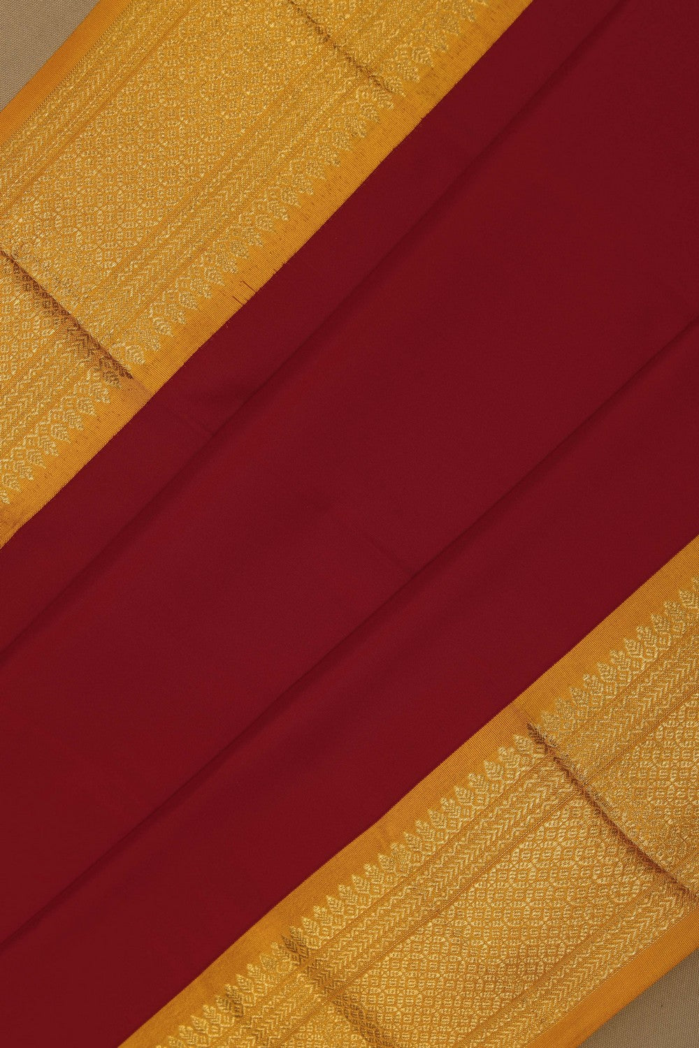 Image of South Silk Red Saree